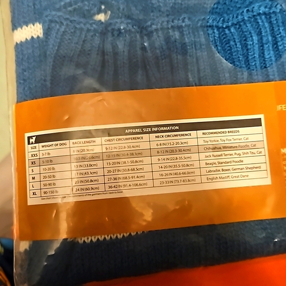 Dog or Cat Sweaters (2) NIB Both size XS up to 15 lbs for Chihuahua, minis - Picture 8 of 8
